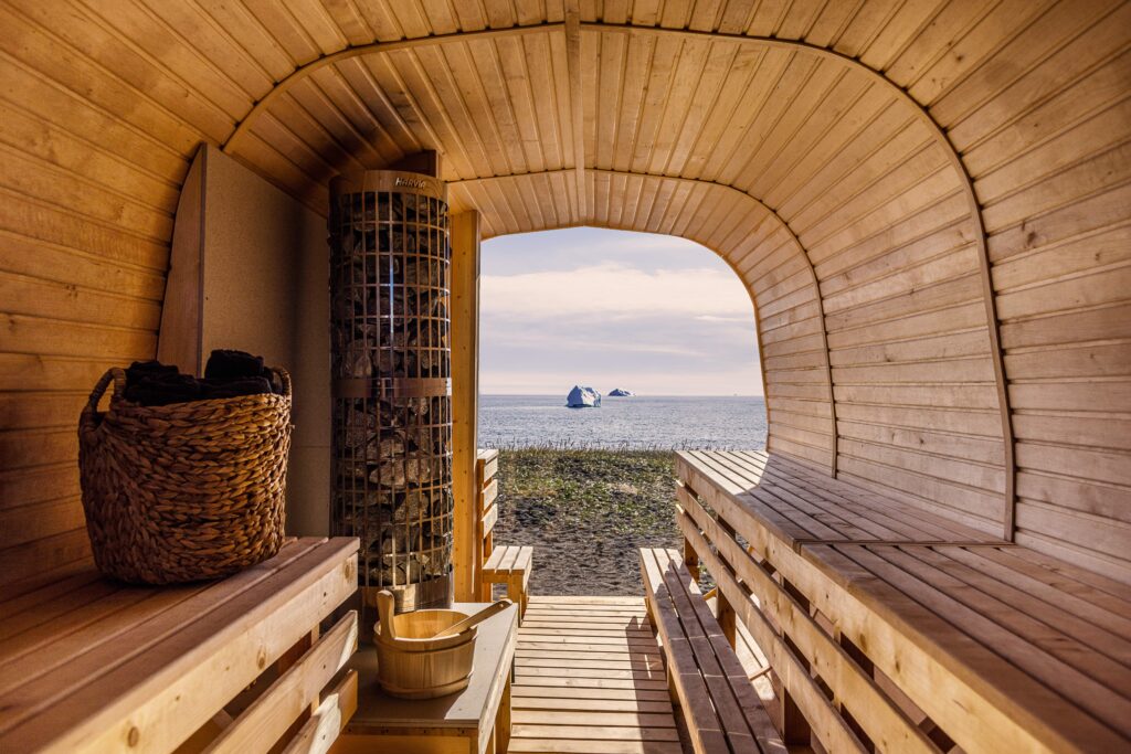 Hotel Disko Island sauna