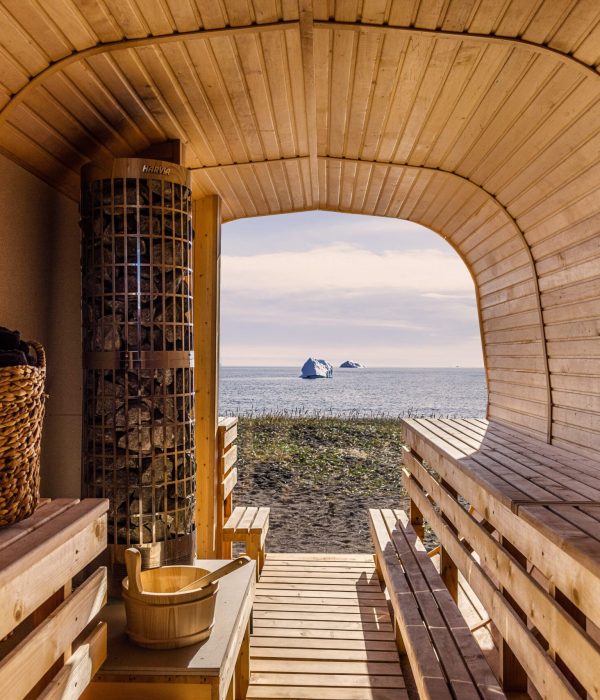 Hotel Disko Island sauna
